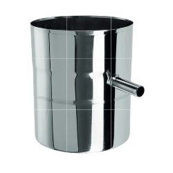 Rura Ø 80 kominowa z odskraplaczem kwasoodporny gr.0,6 mm