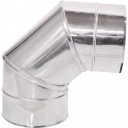 Kolano 100/150 z uszczelką dwuścienne TURBO Kwasoodporny 90 st.