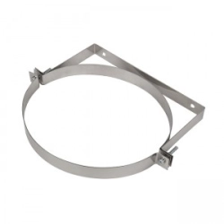 Obejma Ø 80 ścienna skręcana kwasoodporna