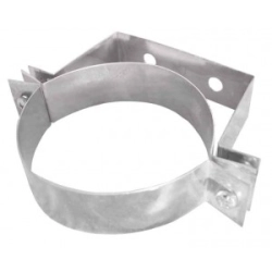 Obejma Ø 100 ścienna skręcana TURBO Kwasoodporna