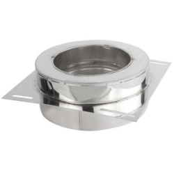 Odskraplacz 200/340 izolowany z płytą - żaroodporny