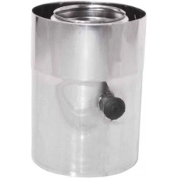 Rura 100/150 z króćcem pomiarowym dwuścienna TURBO Kwasoodporna z uszczelką