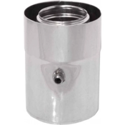 Rura 100/150 z odskraplaczem dwuścienna TURBO Kwasoodporna z uszczelką