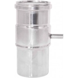 Rura z odskraplaczem Ø 100 jednościenna TURBO Kwasoodporna