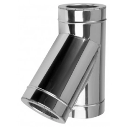 Trójnik 200/340 izolowany - żaroodporny - 45 st.