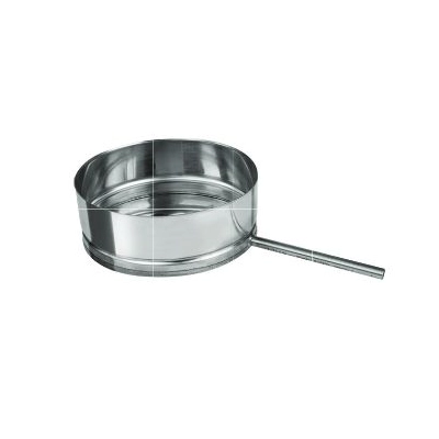 Odskraplacz Ø 120 kominowy z wyjściem bocznym kwasoodporny gr.0,6 mm