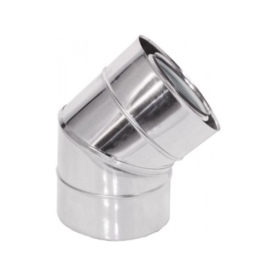 Kolano 100/150 z uszczelką dwuścienne TURBO Kwasoodporne 30 st.