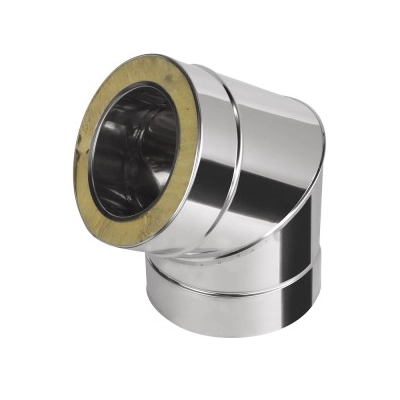 Kolano 450/550 izolowane kwasoodporne - 60 st.