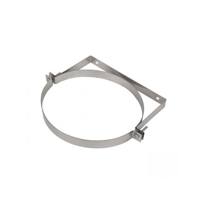 Obejma Ø 150 ścienna skręcana kwasoodporna