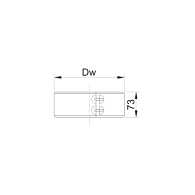 Obejma 400 wzmacniająca kwasoodporna