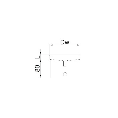 Odskraplacz Ø 400 komina z podstawą kwasoodporny gr.0,6 mm