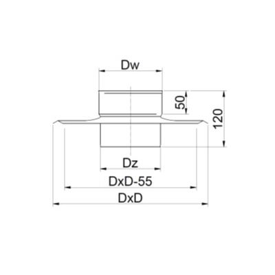 Płyta Ø 180 kominowa żaroodporna gr.1 mm