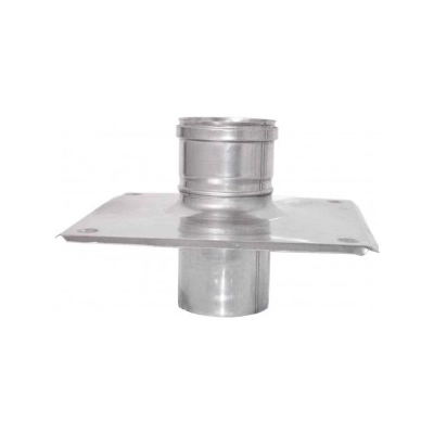 Płyta kominowa Ø 100 jednościenna TURBO Kwasoodporna