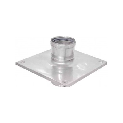 Płyta kominowa Ø 100 jednościenna TURBO Kwasoodporna