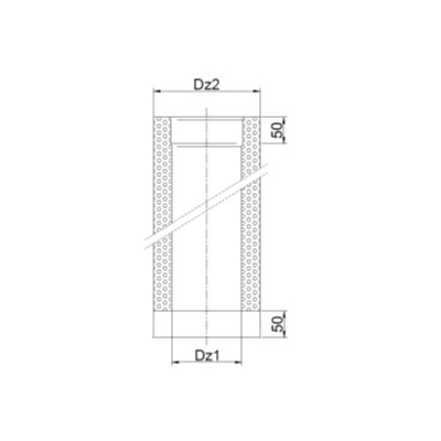 Rura 200/260 izolowana - kwasoodporna - 0,50 MB