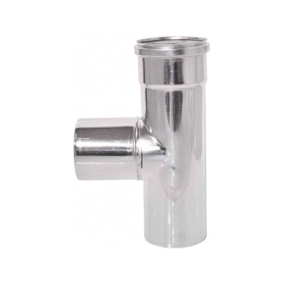 Trójnik Ø 100 jednościenny TURBO Kwasoodporny 90 st.