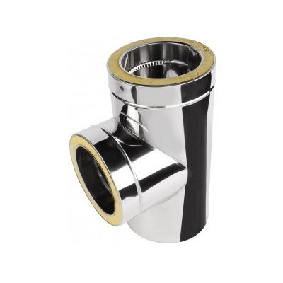 Trójnik 180/320 izolowany - żaroodporny - 90 st.