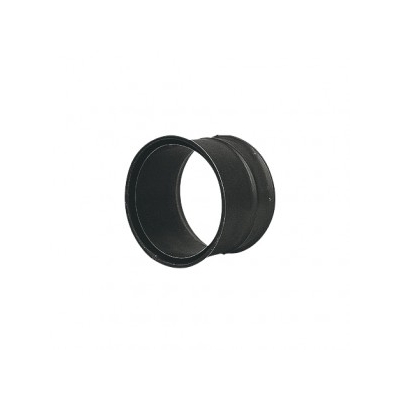 Wkładka Ø 200 kominowa dwuścienna stalowa - czarna 2 mm