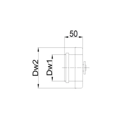 Zaślepka 100/150 dwuścienna TURBO kwasoodporna z uszczelką