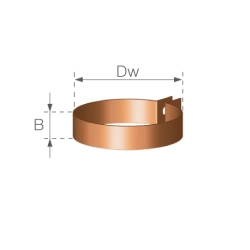 GAMRAT MAGNAT Obejma rury 63mm