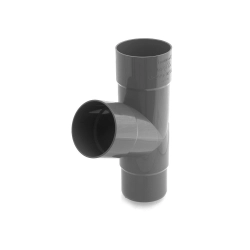 Trójnik BRYZA 90/90 ( 67,5 st. ) - GRAFIT