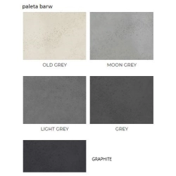 Elastyczny beton architektoniczny w panelu STONO Wewnętrzny - 4,32 m2 ( 1,20 x 1,20 m ) -3 szt