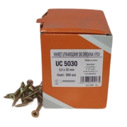 Wkręt utwardzony do drewna 5.0x35mm - 500 szt.