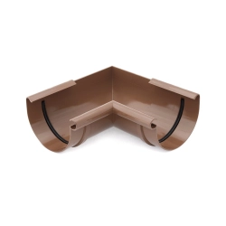 BRYZA PVC Narożnik wewnętrzny 100 ( 90 st. ) - BRĄZ