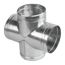 Czwórnik rur wentylacyjnych OCYNK 100 mm