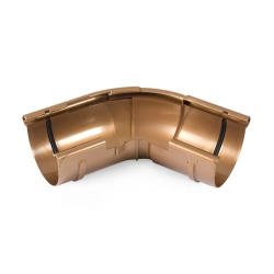 Narożnik zewnętrzny BRYZA 125 ( regulowany 120°-145° ) - MIEDŹ