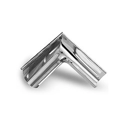 Narożnik do rynny wewnętrzny 180 mm (lutowany) Tytan-Ocynk