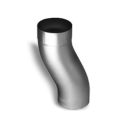 Odsadzka rury spustowej 80 mm - Tytan cynk