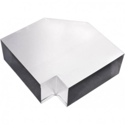 Kolano wentylacyjne OCYNK 200x50 - 90 st.