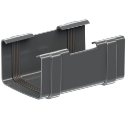 KROP Łącznik do rynny kwadratowej 135 mm