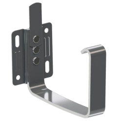 KROP Hak doczołowy z płaskownika do rynny kwadratowej 135 mm