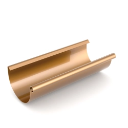 Rynna BRYZA PVC 125mm / 3m MIEDŹ