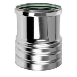 Złączka Ø 100 TURBO - Kondensacyjna z uszczelką ( górna ) kwasoodporna