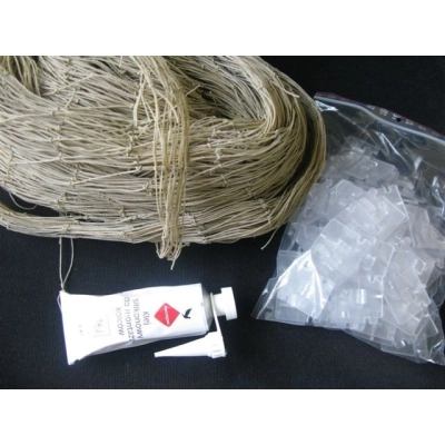 Zestaw ochrony balkonu. Siatka 50mm - 4 x 3 m