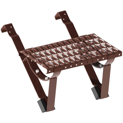 Ława kominiarska WEST do dachówki Betonowej - Cementowej z gumą zabezpieczającą EPDM - 80 cm