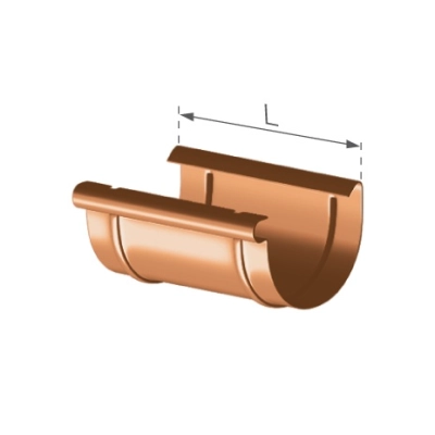 GAMRAT MAGNAT Złączka rynnowa 125mm