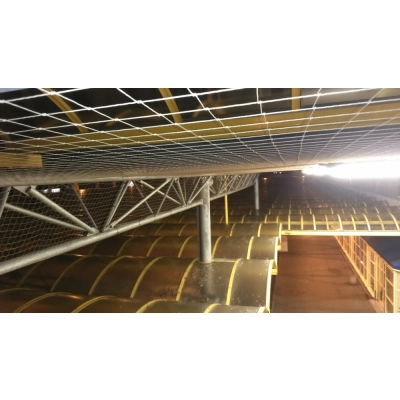 SIATKA BEŻOWA 50 mm ARKUSZ 10 m X 10 m