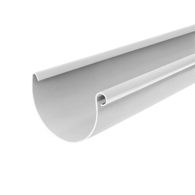 BRYZA PVC Rynna 75mm / 4m BIEL