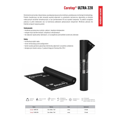 membrana dachowa corotop corotop membrana corotop membrany izolacja dachu Corotop zabezpieczenie dachów