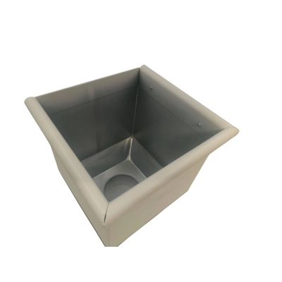 Kosz zlewowy, kosz spustowy do rury spustowej - BIEL Ral 9010