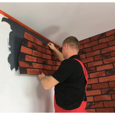 Elastyczny panel elewacyjny KLINKIERO z rolki