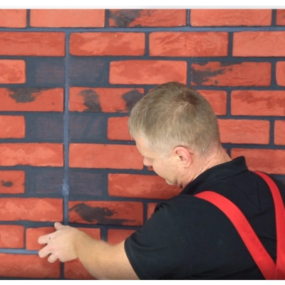 Elastyczny panel elewacyjny KLINKIERO z rolki