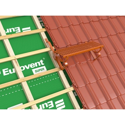 Ława kominiarska WEST do dachówki Betonowej - Cementowej z gumą zabezpieczającą EPDM - 80 cm