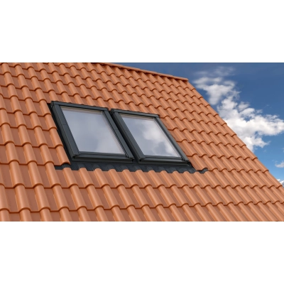 RoofLITE+ UCX 1 3 Kołnierz okna dachowego podwójnego KOMBI ( el. prawy + el. lewy )