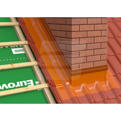 Taśma kominowa ołowiana FLEX FLAT PB - 300mm x 5 mb - gr. 0,40 mm