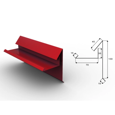 Wiatrownica dwuelementowa - 2 mb